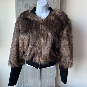 Faux Fur Jacket